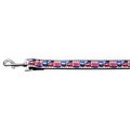 Mirage Pet Products Proud Owls Nylon Dog Leash0.38 in. x 6 ft. 125-084 3806